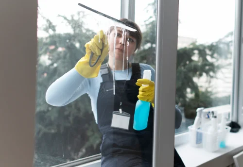 Nettoyage de vitres intérieures et extérieures à Gestel